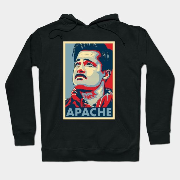 Aldo the Apache "Hope" Poster Hoodie by Woah_Jonny